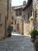 Montefioralle street