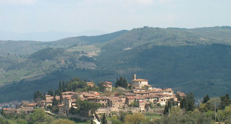 Montefioralle vicino Greve in Chianti