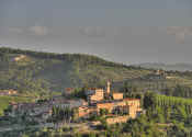 Montefioralle sunrise